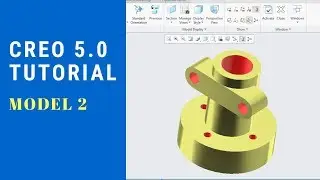 creo tutorials for beginners   model 2
