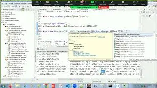 SpringBoot Episode 21 - (ResponseEntity class to return the response+ HttpStatus code, status codes)
