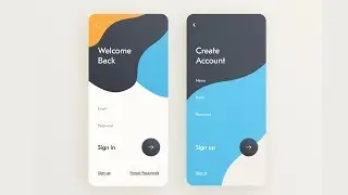 #1 Sign in / Sign up UI 2019 The best UI design using Android Studio full tutorial with Source Code