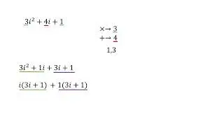 Solutions to Q1 and 2 from factorising worksheet