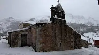 Nieve en Sotres - Asturias | España 27/12/2020