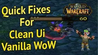 Quick Fixes for the Clean Ui.