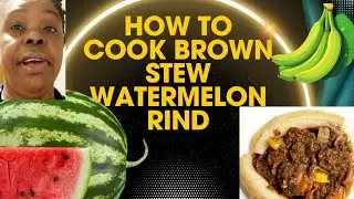 WATERMELON Stew Recipe You Won't Believe!
