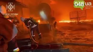 Масштабна пожежа на Одещині