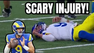 SCARY: Matthew Stafford Should Have Been PULLED after Head Injury | Los Angeles Rams vs Lions
