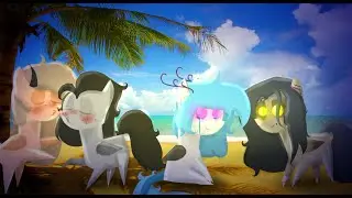 (PMV) Пони клип - Про озеро (cover Bad boys)