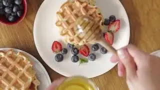 Вафли на ряженке
