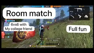 💕💕Tharamana sambavam 6vs6 room match in free fire💕💕 #trending #video #freefire #comedy #funny #fun