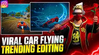 VIRAL CAR FLYING TRENDING EDITING 🔥😍 Instagram FF trending edit😆🥶