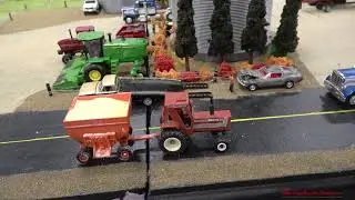 Nebraska Grain and Cattle Farm Display