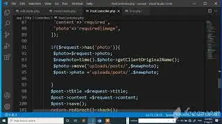 PHP laravel 8 #053authentication profile & controller & many to many