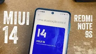MIUI 14 NO REDMI NOTE 9S SEM GAMBIARRA