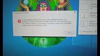 settings.ini READ-ONLY this does not prevent you from making changes to your COREL 2020