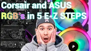 how to install Corsair and ASUS Aura sync ! THIS IS HOW!