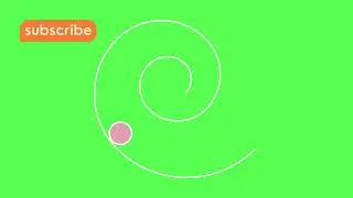 ball in round animation||  copyright free animated video|| part 7 ||green screen background