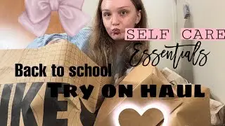 Back to school try on haul self-care essentials ￼ft Madam Glam ￼