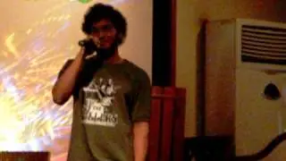 The first ever Freestyle battle in a Poetry Slam