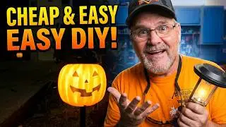 DIY Solar-Powered Pumpkin Lights (Perfect for Halloween!)