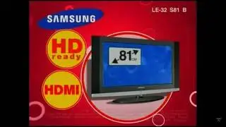 Реклама М.Видео 2008 Телевизор Samsung