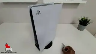 How to install the legs on the Sony PlayStation 5 (PS5)