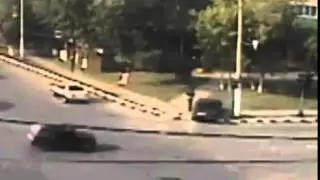 Как же красиво Жигуль наказал торопыгу! ДТП Казахстан ГАИ