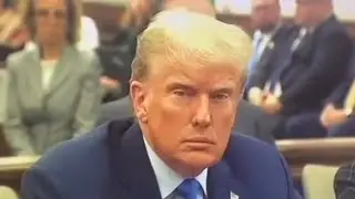 Donald Trump Mewing