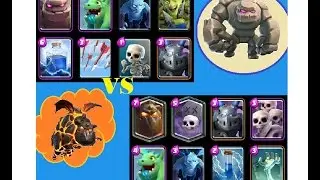 GOLEM BEATDOWN vs LAVA GRAVEYARD! WHO WINS?!