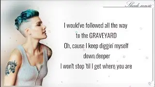 Halsey - Graveyard (Lyrics)
