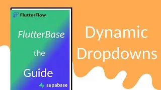 How to create dynamic Drop Down from Supabase table using FlutterFlow
