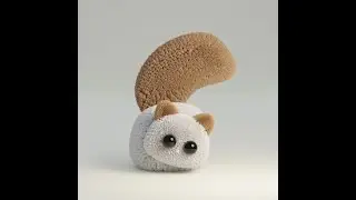 Blender 3D - Fluffy Cat Modeling