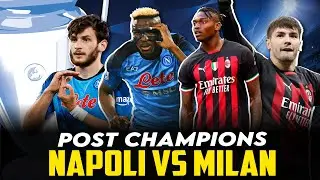 POST NAPOLI 1-1 MILAN I Champions League 2022/23