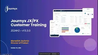Journyx 2024H2 Product Release: Customer Training