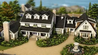 HUGE FAMILY HOUSE 🏡 The Sims 4 Speed Build | No CC