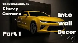 Creating a canvas from the ground up to make a 3D car model artwork[PART 1]