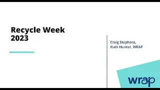 Recycle Week 2023 - kick-off webinar