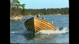 Old-school fisherman's life in the Swedish archipelago from 1980