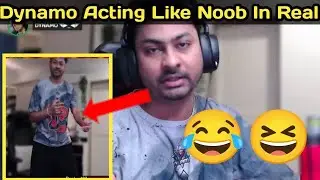 Dynamo Acting Like Noob Player In ReaL 😂 | Hydra Official