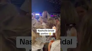 Nashville bridal parties are something you  have to see in person  