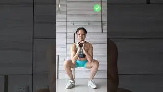 ✅HOW TO DO SQUAT WITH DUMBBELL