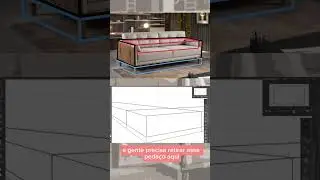 Usando PERSPECTIVA para desenhar móveis | parte 1