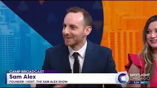 Sam Alex & Hannah Brummer featured on WGN-TV's 