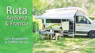 Ruta por Francia y Andorra con  Roadsurfer y Traductor V4