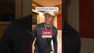 Hotel Room Sizes around the world…