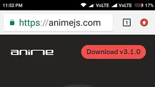 How download anime Js  Web design  JavaScript.