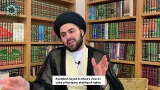 Ayatollah Sayed Al Khoie's view on unity of horizons, sharing of nights.