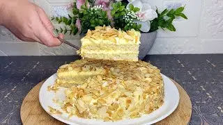 THE FAMOUS IKEA ALMOND CAKE ✰ FLOUR-FREE CAKE THAT MELTS IN THE MOUTH ✰ SWEDISH CAKE RECIPE
