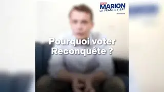 Stanislas Rigault : Pourquoi vous devez voter Reconquête le 9 juin ?
