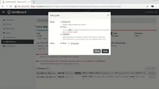 Démo temboard : PostgreSQL management tool