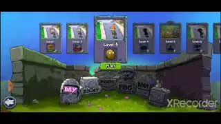 Прохождение Зомби против растений 1 (passage of the game zombies vs plants 1)