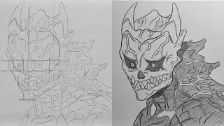 How to Draw Kafka Hibino Kaiju Form - [Kaiju No. 8] Step by Step for Beginners